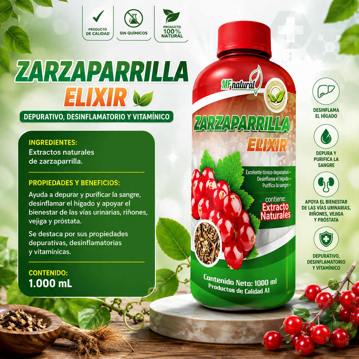 Zarzaparrilla – Elixir