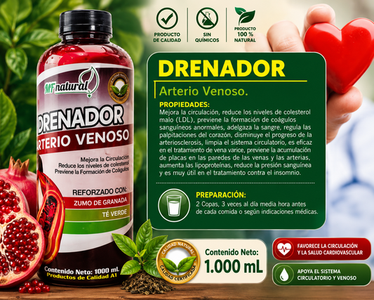 Drenador – Arterio Venoso