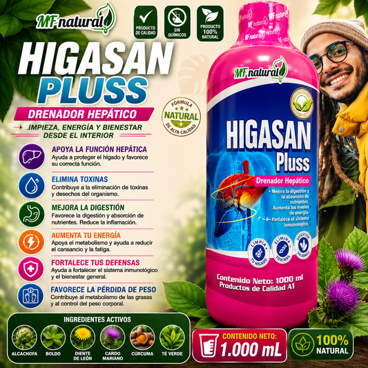 Higasan Pluss – Drenador Hepático